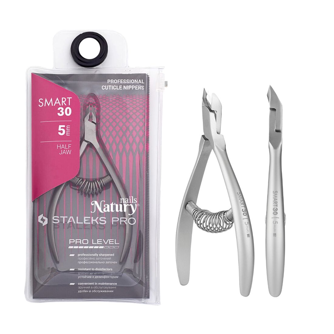 Natury Nails - Alicate de cutículas 5mm. Smart 30-5